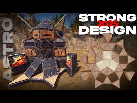 ASTRO: Strong SOLO/DUO Rust Base Design 2025 by RustLogic