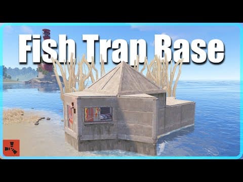 The Minnow: Base de Granja de Trampas de Peces para Scrap en Rust