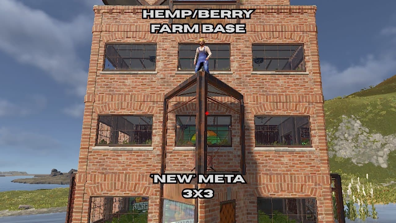 The New Meta Medium Farm Base for Rust | Vending, Quick Access Loot (Solo/Duo)