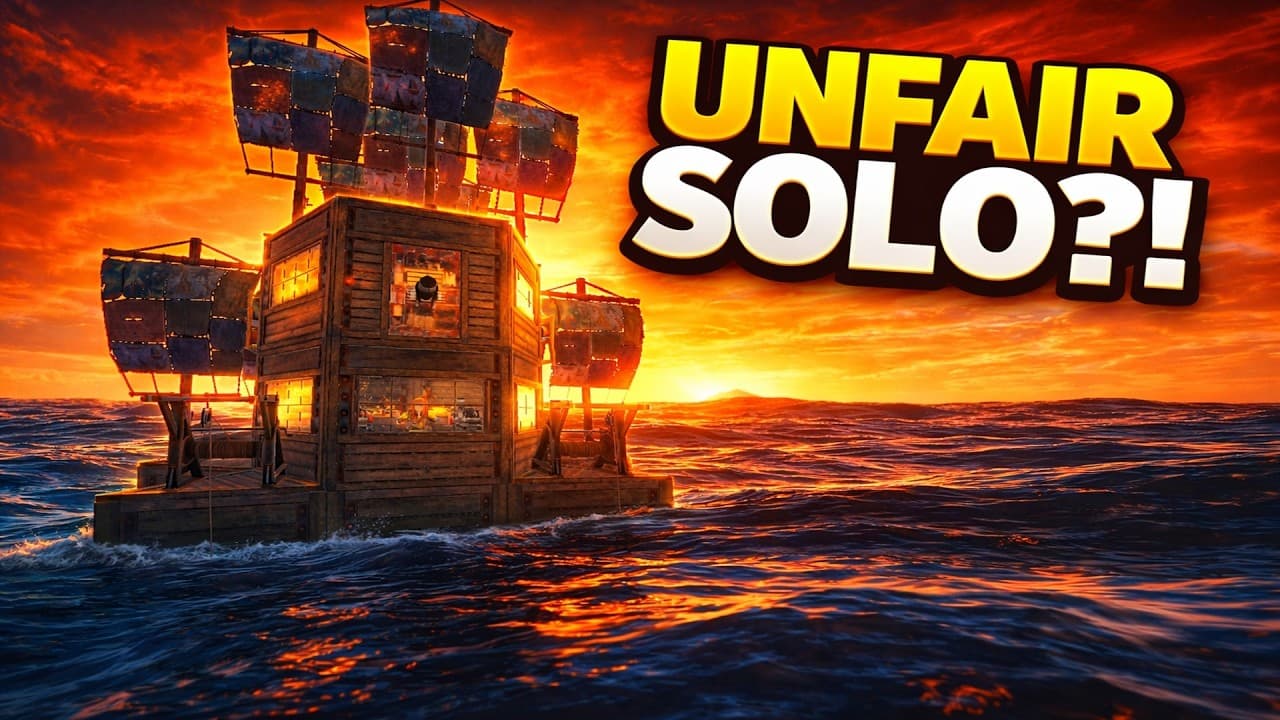 UNFAIR Solo Boat Base | Rust 2026 Build by maro