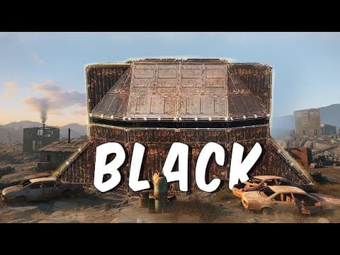 The BLACK Solo Bunker - Cozy & Cheap Rust Base Design by Darvel