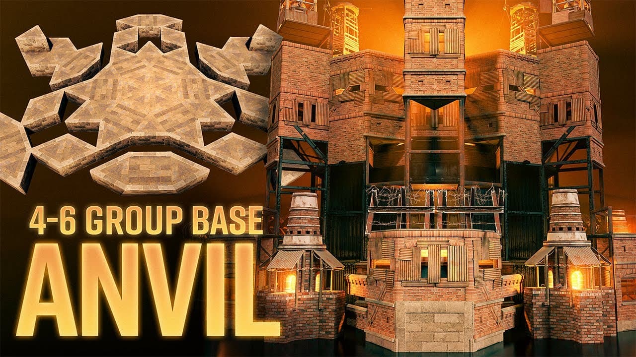 The Anvil - Meta Small Group Funnel Wall Rust Base (Open Core) by Dust