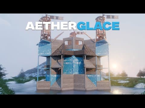 Rust TRIO Bunker Base Design "AetherGlace" - Strong Bunker Base