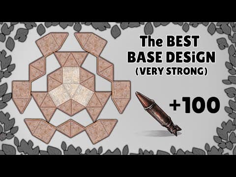 Rust - The Best Base for TRIO - QUAD Design | +100 rockets (Very Strong)